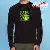 Fully Rely On God Christian Frog Lover Frog Long Sleeve Tshirt