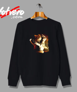 Funny Cat Lovers Parody Design Great Vintage Sweatshirt Design