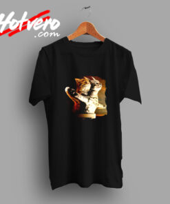 Funny Cat Lovers Parody Design Great Vintage T shirt