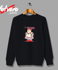 Funny Magical Girl Classic Vintage Sweatshirt Design