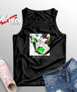 Funny Super Mario Yoshi Parody Betrayal Sleeveless Shirt