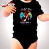 Funny Trump Shirt Gulf Of Us America Est 2025 Cute Baby Clothes