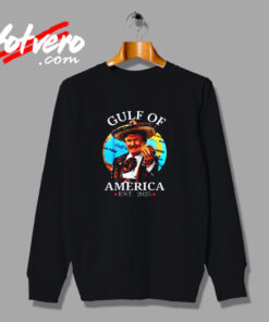 Funny Trump Shirt Gulf Of Us America Est 2025 Vintage Sweatshirt Design