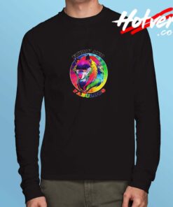 Furry And Fabulous Wolf Long Sleeve Tshirt