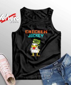 Gamer Graphic Design Funny Chicken Sleeveless Shirt