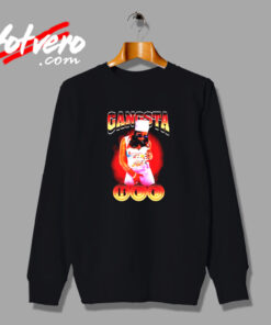 Gangsta Boo Rapper Vintage Sweatshirt Design