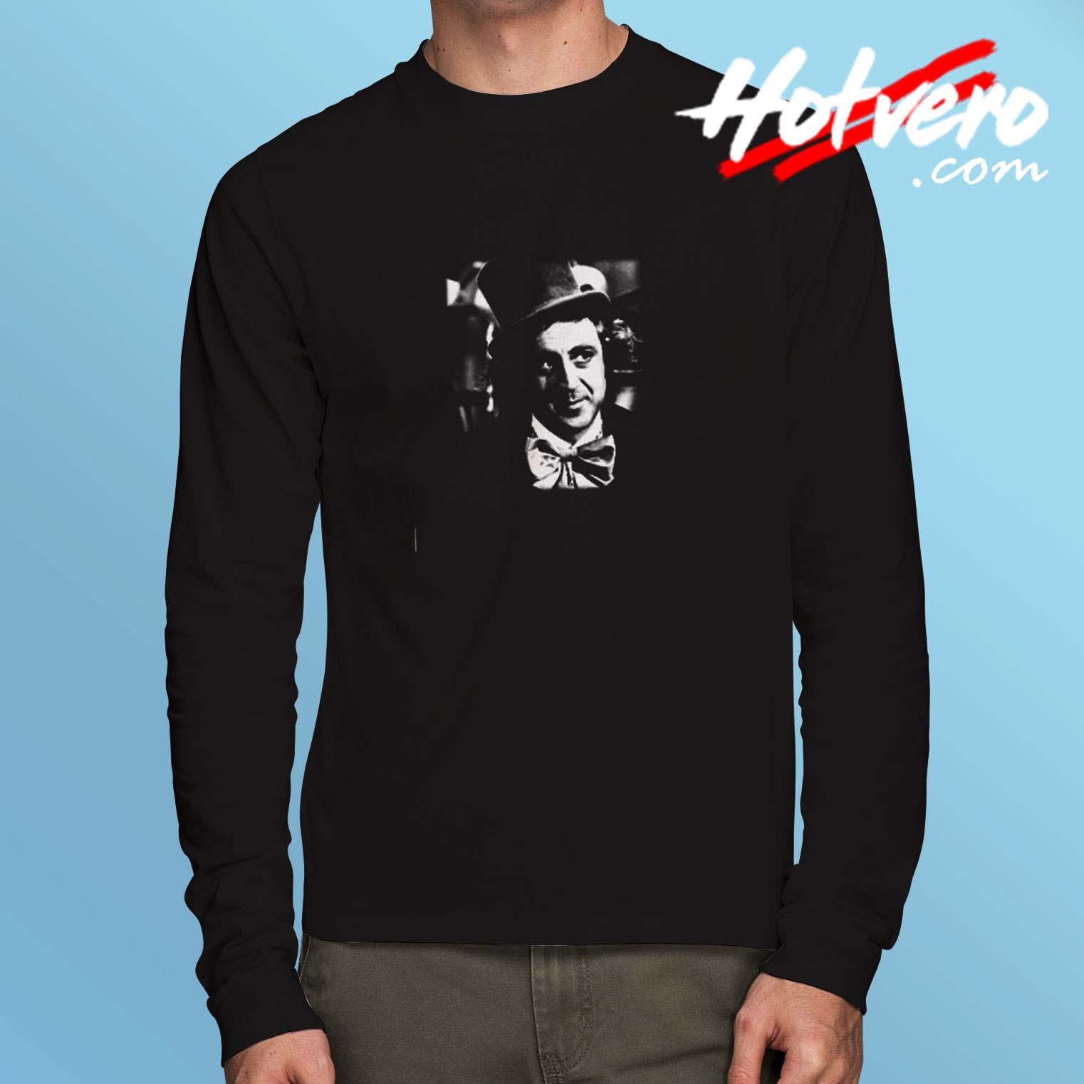 Gene Wilder Movie Shot Long Sleeve Tshirt