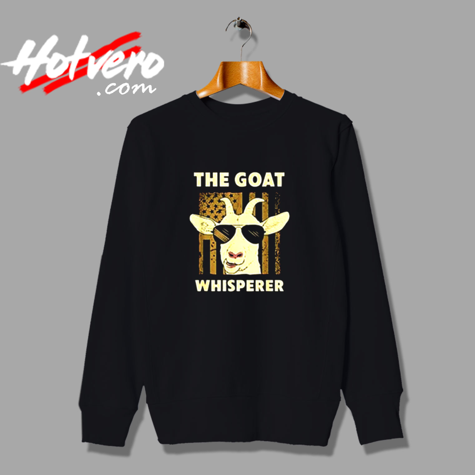 Goat Whisperer Vintage Sweatshirt Design
