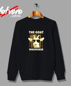 Goat With Flag Vintage Sweatshirt Design