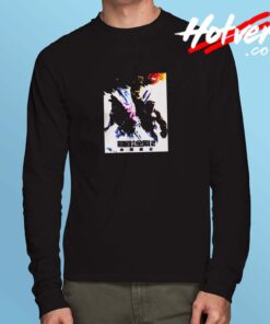 Godzilla Poster Long Sleeve Tshirt