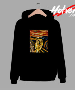 Golden Labrador Scream Portrait Comfort Hoodie