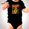 Golden Labrador Scream Portrait Cute Baby Clothes
