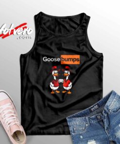 Goose Bumps Pun Fist Parody Funny Comical Humor Gag Sleeveless Shirt