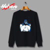 Half Skele Nocap Vintage Sweatshirt Design