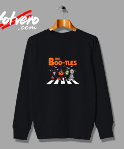 Halloween Crossing Road Parody Spooky The Boo Tles Vintage Sweatshirt Design