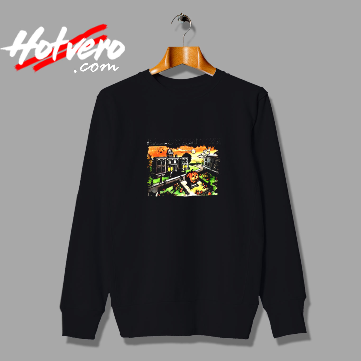 Halloweentown Halloween Figure School Vintage Sweatshirt Design