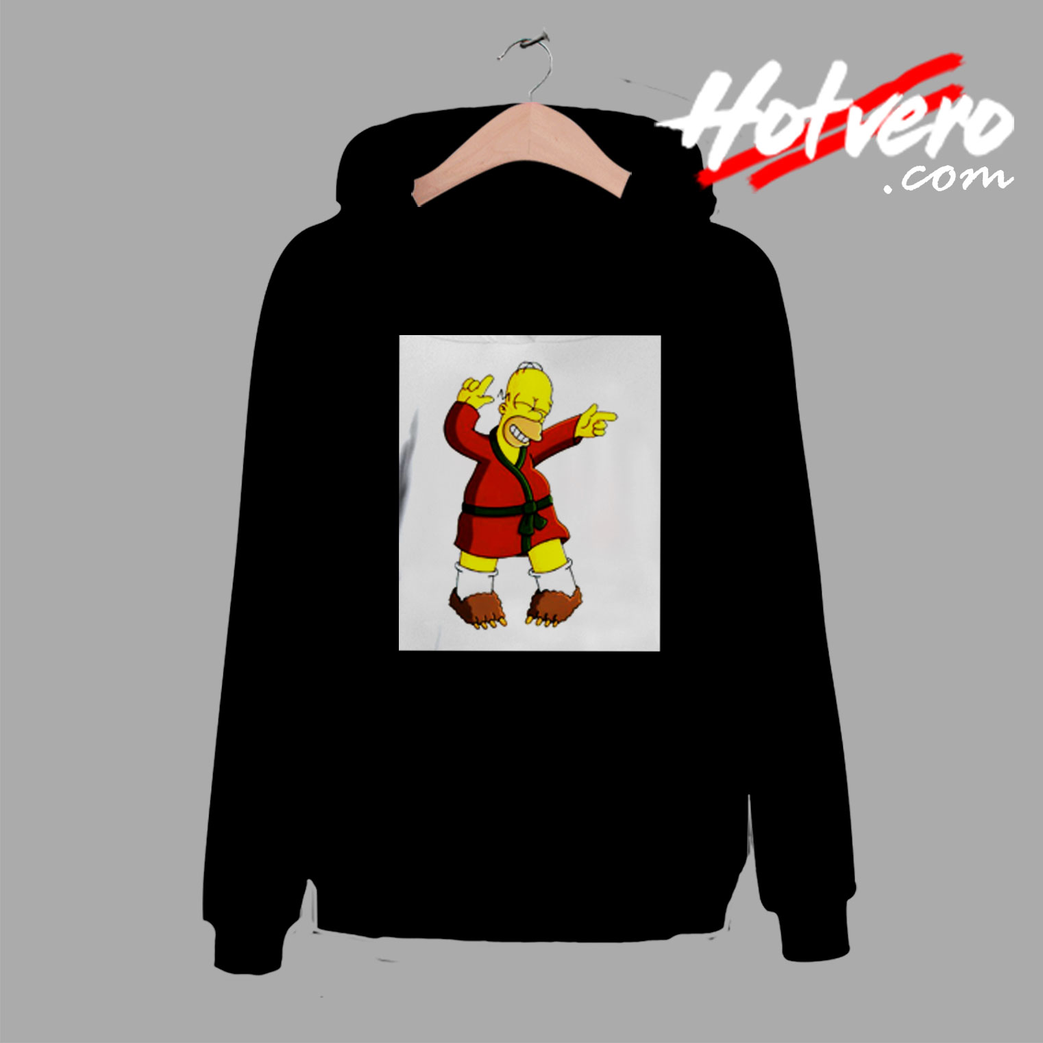 Homer Simpson Drawing Dance Comfort Hoodie