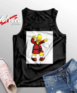 Homer Simpson Drawing Dance Sleeveless Shirt