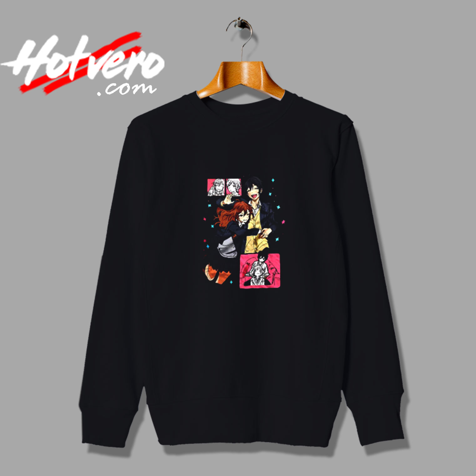 Horimiya Hori And Miyamura Anime Vintage Sweatshirt Design