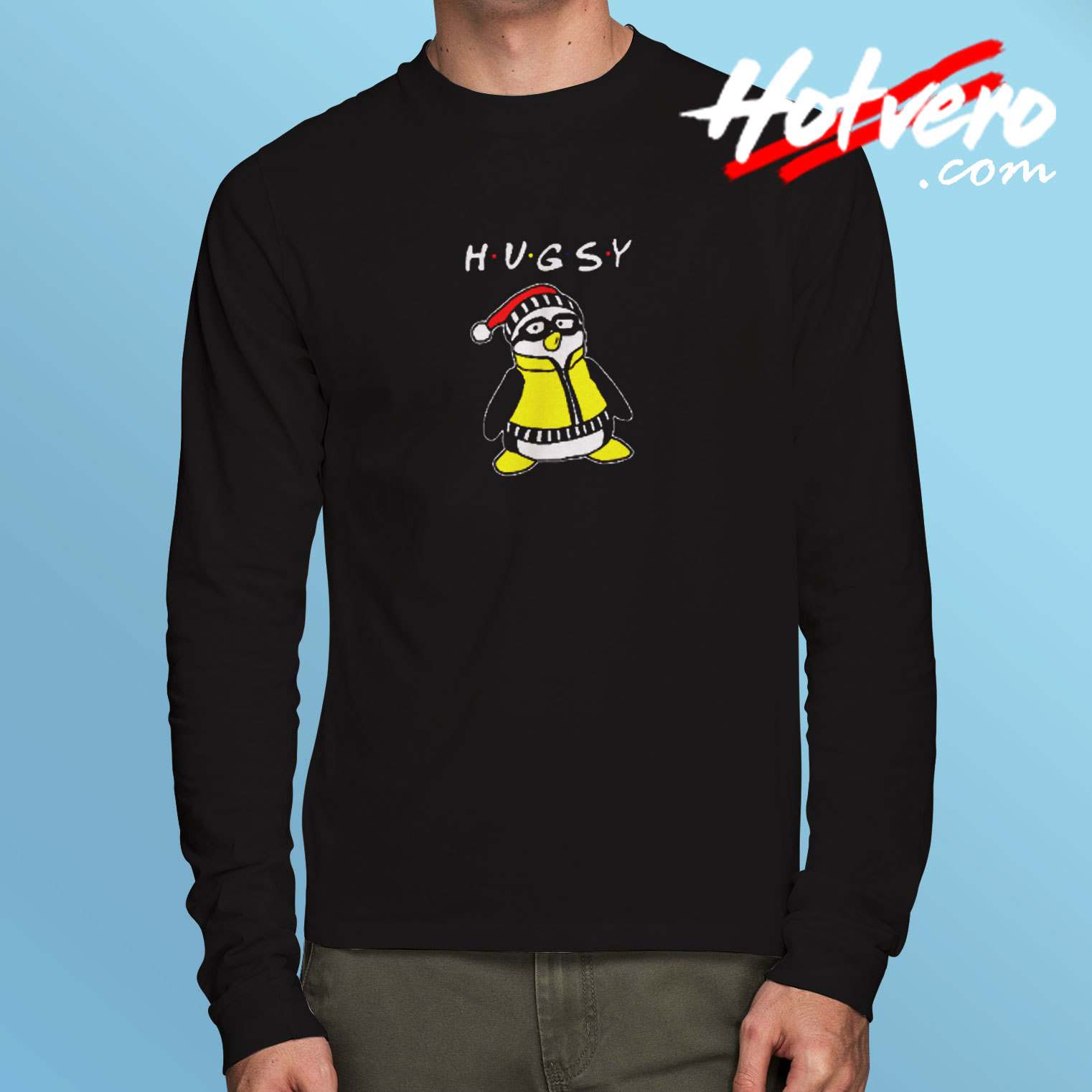 Hugsy The Penguin Long Sleeve Tshirt