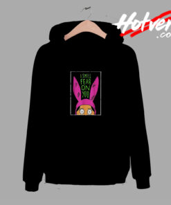 I Smell The Fear On You Funny Rabbit Cartoon Meme Humor Quote Joke Comfort Hoodie