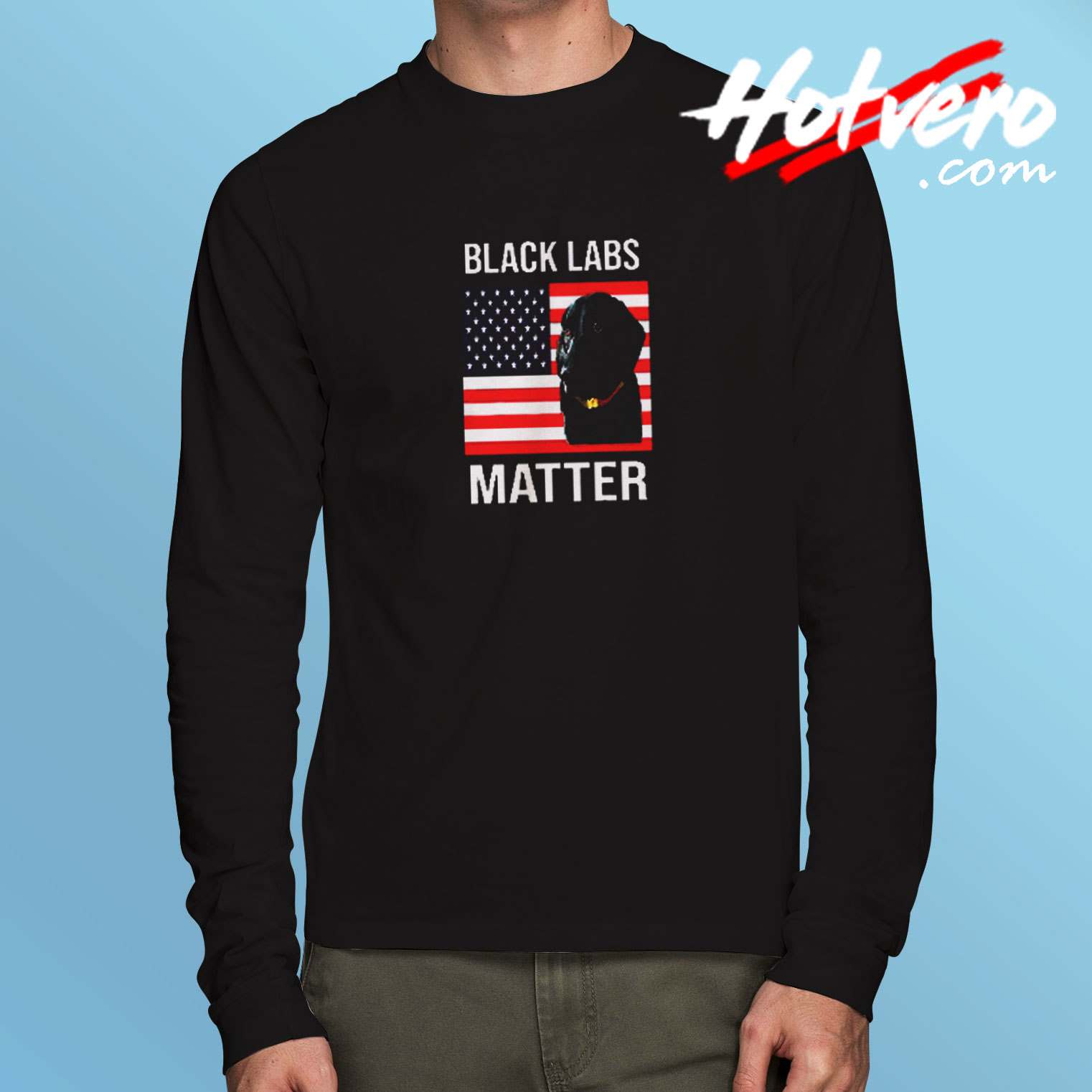 Independence Day 4th Of July Black Labs Lives Matter Parody Long Sleeve Tshirt