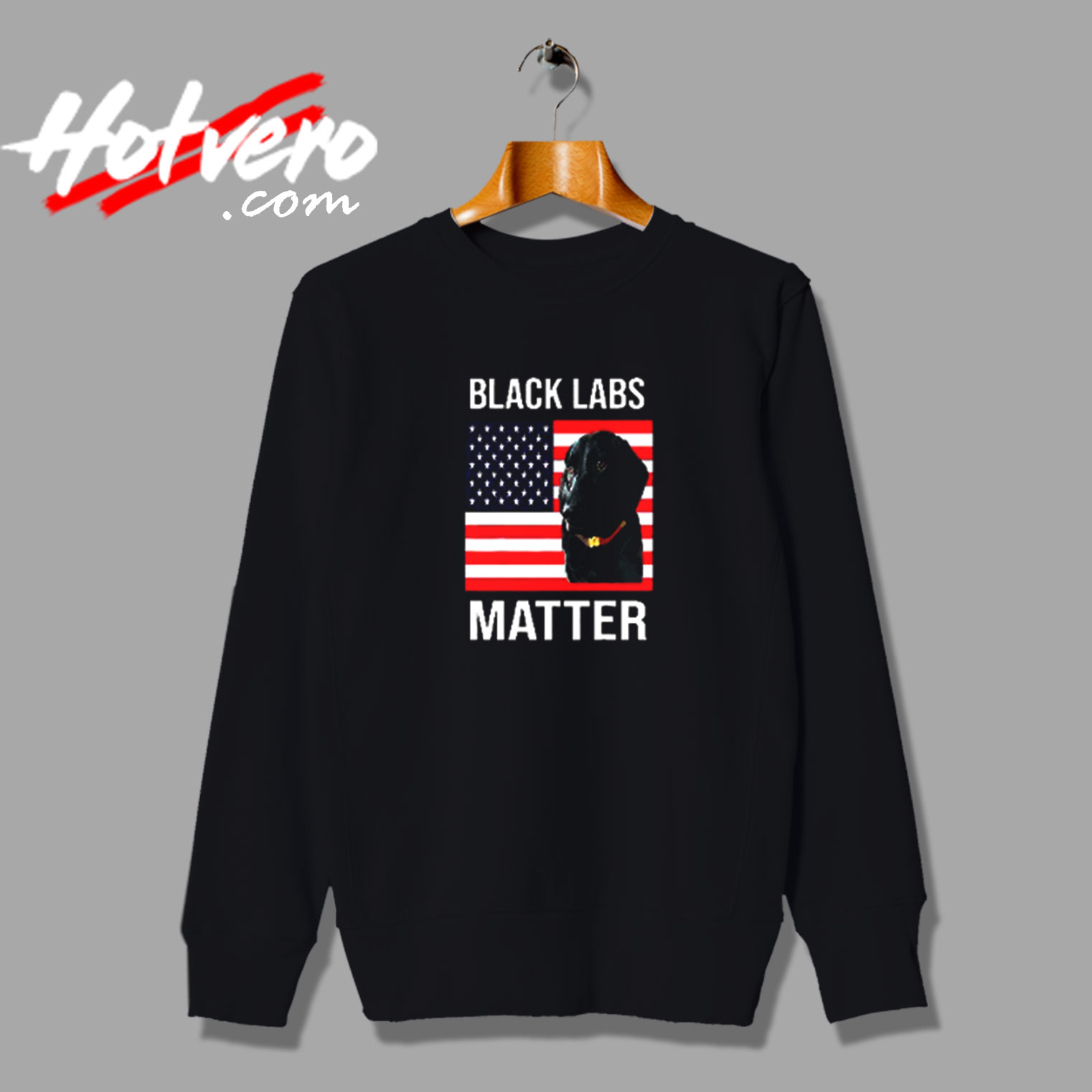 Independence Day 4th Of July Black Labs Lives Matter Parody Vintage Sweatshirt Design