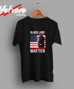 Independence Day 4th Of July Black Labs Lives Matter Parody Vintage T shirt