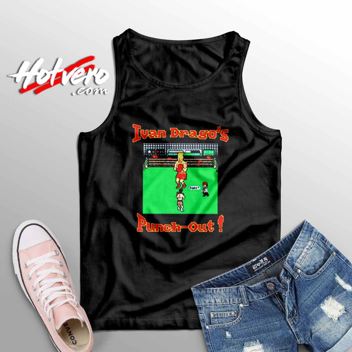 Ivan Drago Punch Out Parody Sleeveless Shirt