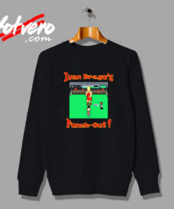 Ivan Drago Punch Out Parody Vintage Sweatshirt Design