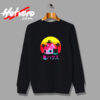 Kame House Kame Sennin Funny Cartoon Vintage Sweatshirt Design