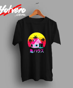 Kame House Kame Sennin Funny Cartoon Vintage T shirt