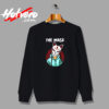 Kitsune The Japanese Nine Tailed Fox Vintage Sweatshirt Design