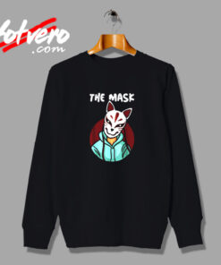 Kitsune The Japanese Nine Tailed Fox Vintage Sweatshirt Design
