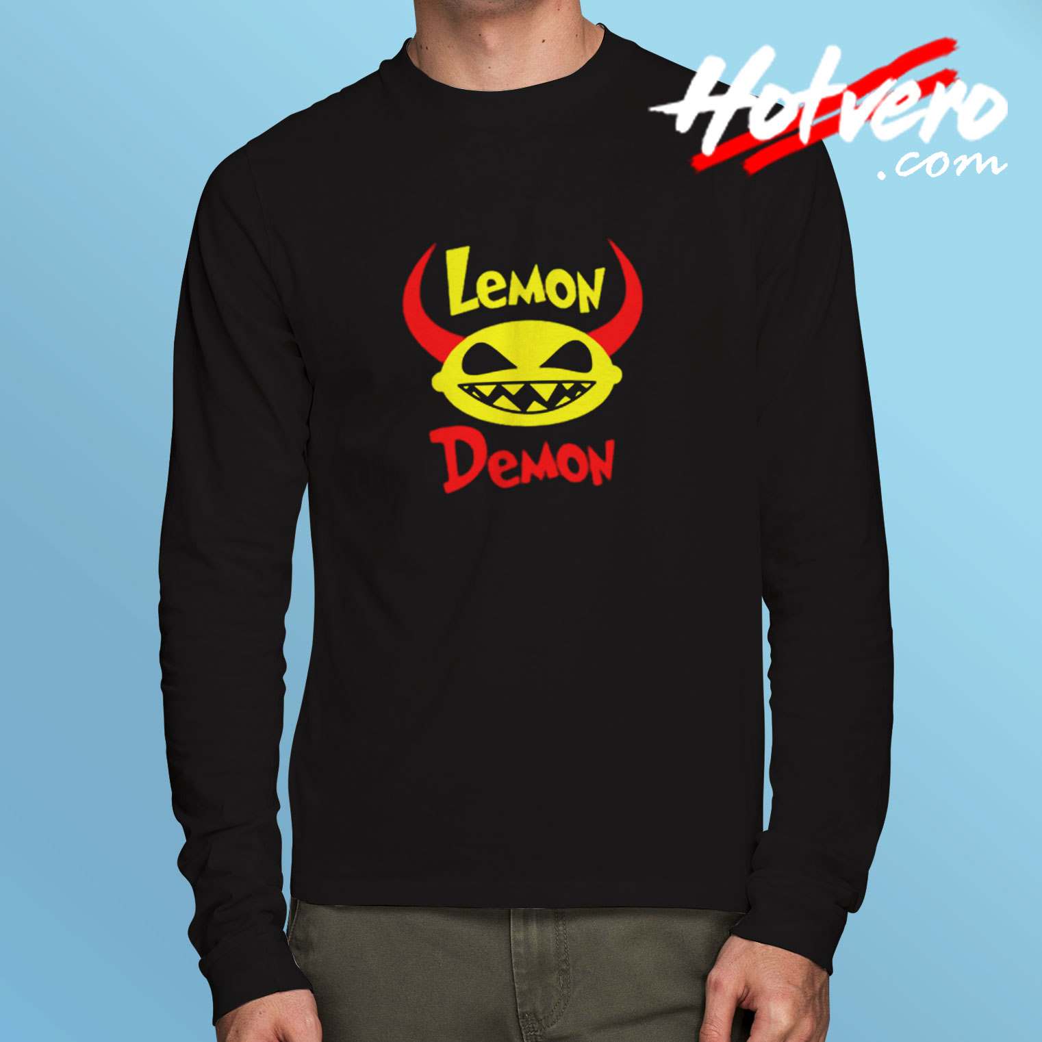 Lemon Demon Musical Band Long Sleeve Tshirt