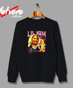 Lil Kim The Jump Off Rap Vintage Sweatshirt Design