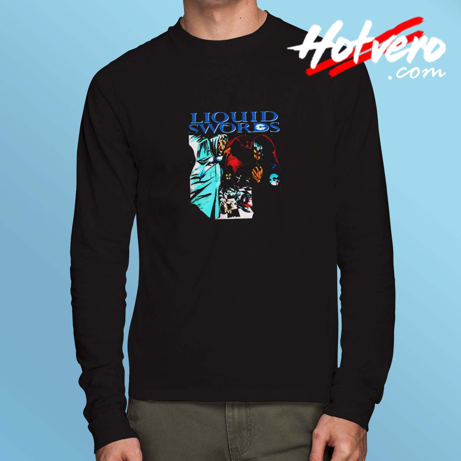 Liquid Swords Album Hip Hop Long Sleeve Tshirt