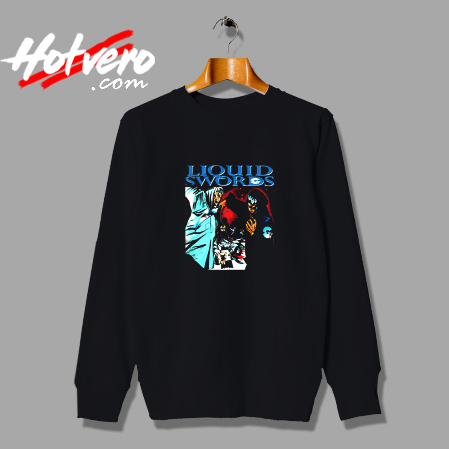 Liquid Swords Album Hip Hop Vintage Sweatshirt Design