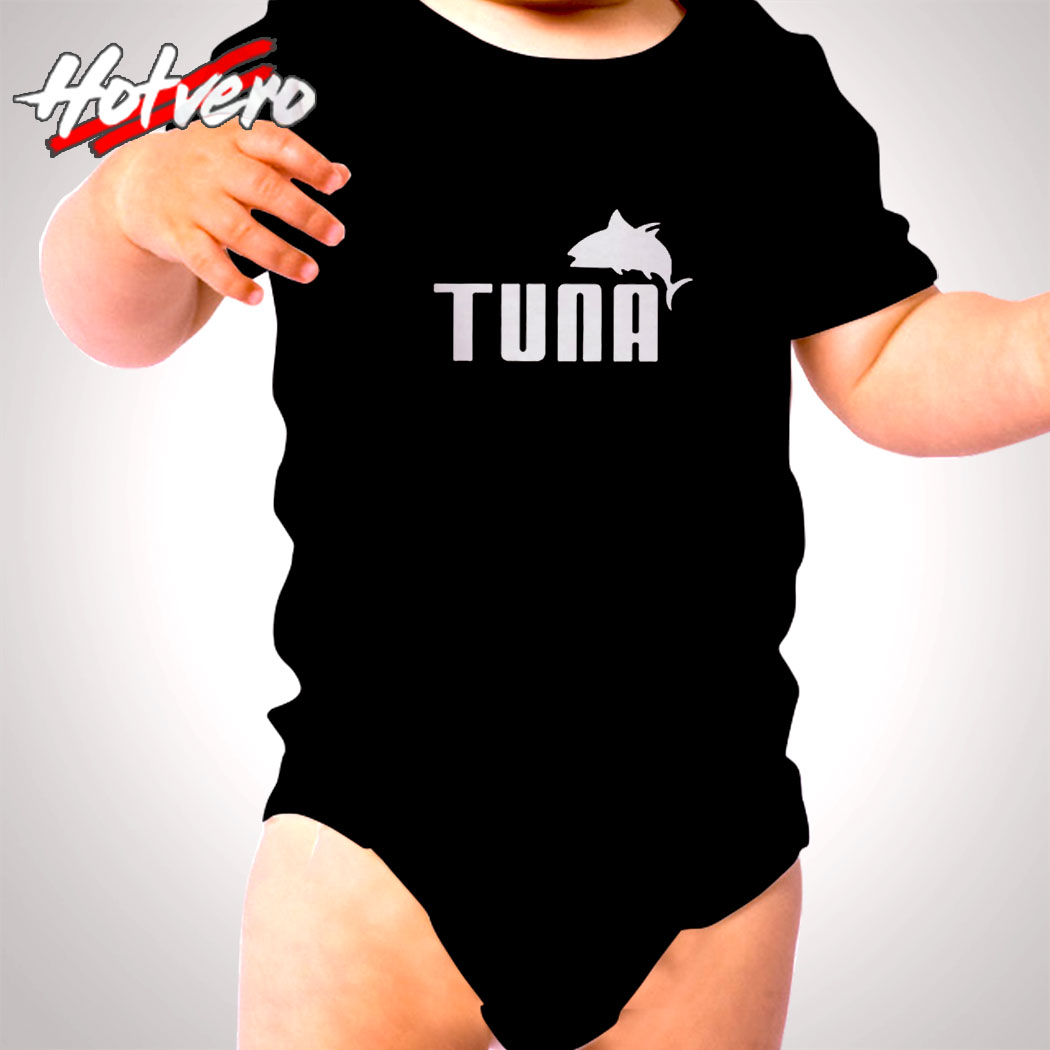 Logo Parody Tuna Puma Cute Baby Clothes