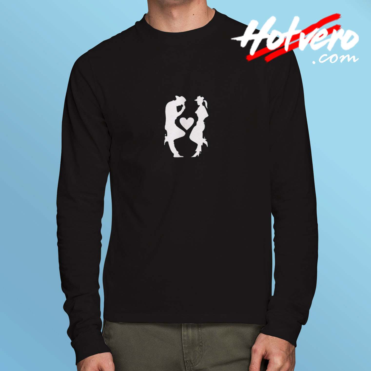 Love Cowboy Long Sleeve Tshirt