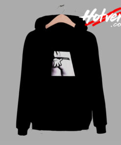 Mickey Cartoon Hands On A Woman's Butt Comfort Hoodie