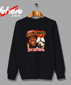 Mike Jones Vintage Style Rap Vintage Sweatshirt Design