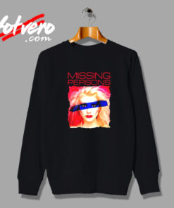 Missing Persons Band Vintage Sweatshirt Design