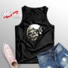 Mod Scooter Skull Motorcycle Biker Sleeveless Shirt