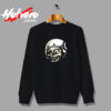 Mod Scooter Skull Motorcycle Biker Vintage Sweatshirt Design