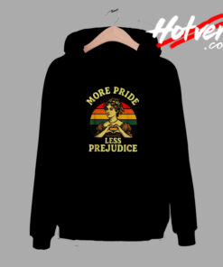 More Pride Less Prejudice Pride Month Lgbtq Gay Lesbian Comfort Hoodie