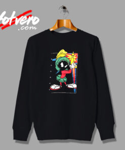 Neff X Looney Tunes Marvin The Martian Vintage Sweatshirt Design