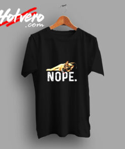 Nope Lazy German Shepherd Dog Lover Vintage T shirt