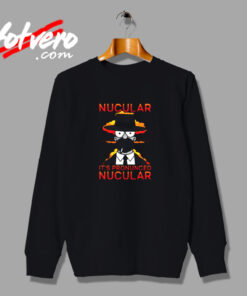 Nucular It's Pronunced Nucular Simpsons Vintage Sweatshirt Design