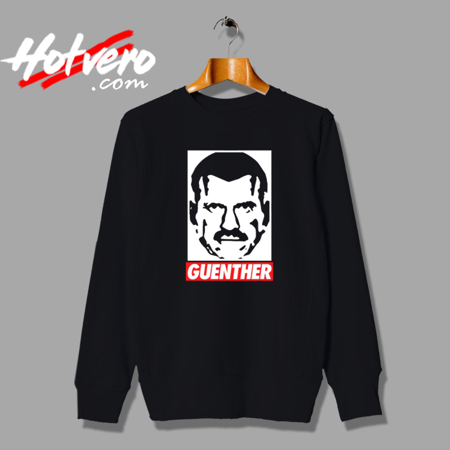 Obey Inspired Guenther Steiner Vintage Sweatshirt Design